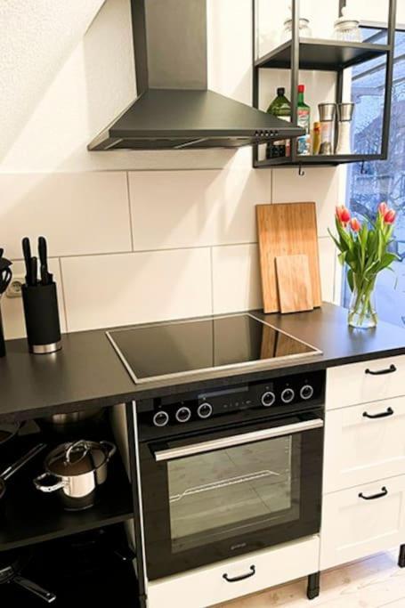 Modernes Apartment Mit Balkon Free Parking Netflix Celle Exterior photo